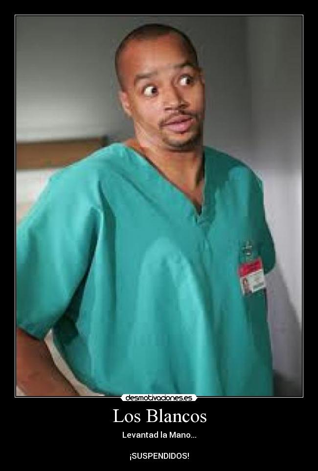 Los Blancos - Levantad la Mano...
¡SUSPENDIDOS!