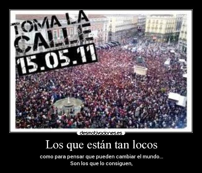 carteles democracia real desmotivaciones