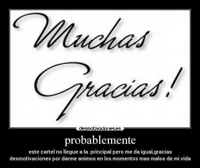 probablemente - 