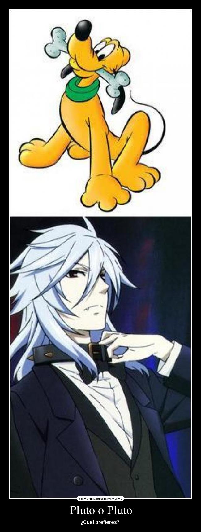 Pluto o Pluto - ¿Cual prefieres?