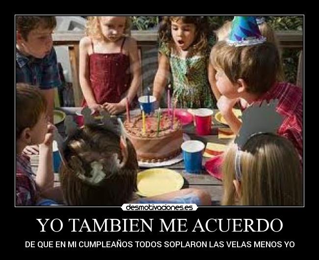 YO TAMBIEN ME ACUERDO -