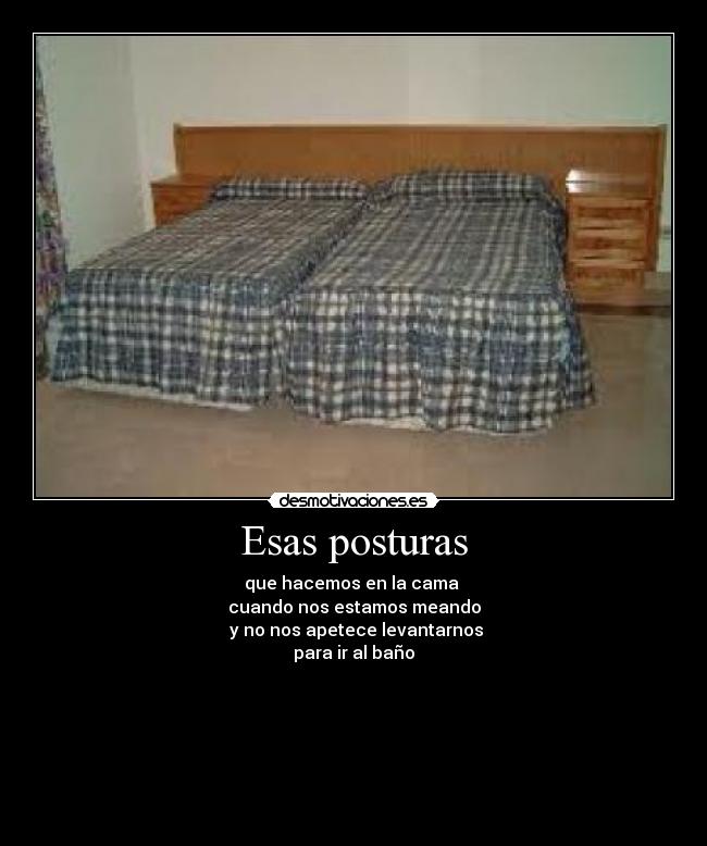 Esas posturas - 