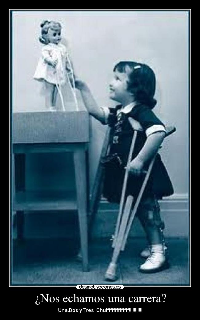 ¿Nos echamos una carrera? - Una,Dos y Tres Chufffffffffffffff!!!!!!!!!!!