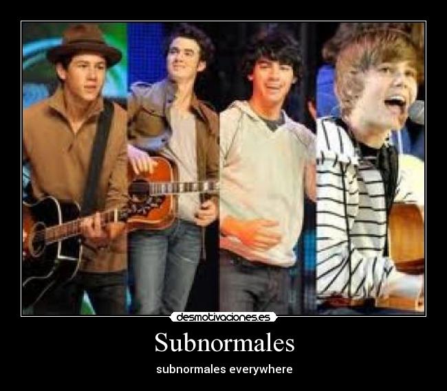 Subnormales - subnormales everywhere