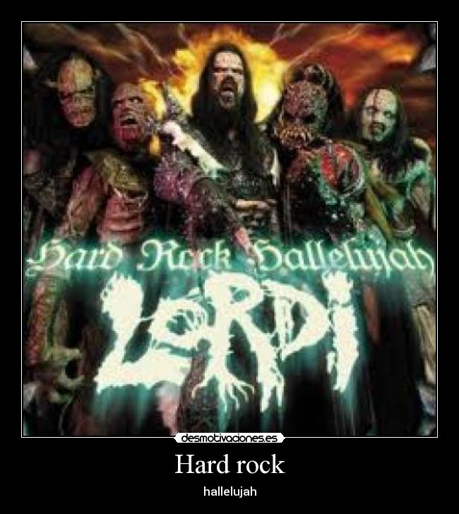 Hard rock - hallelujah