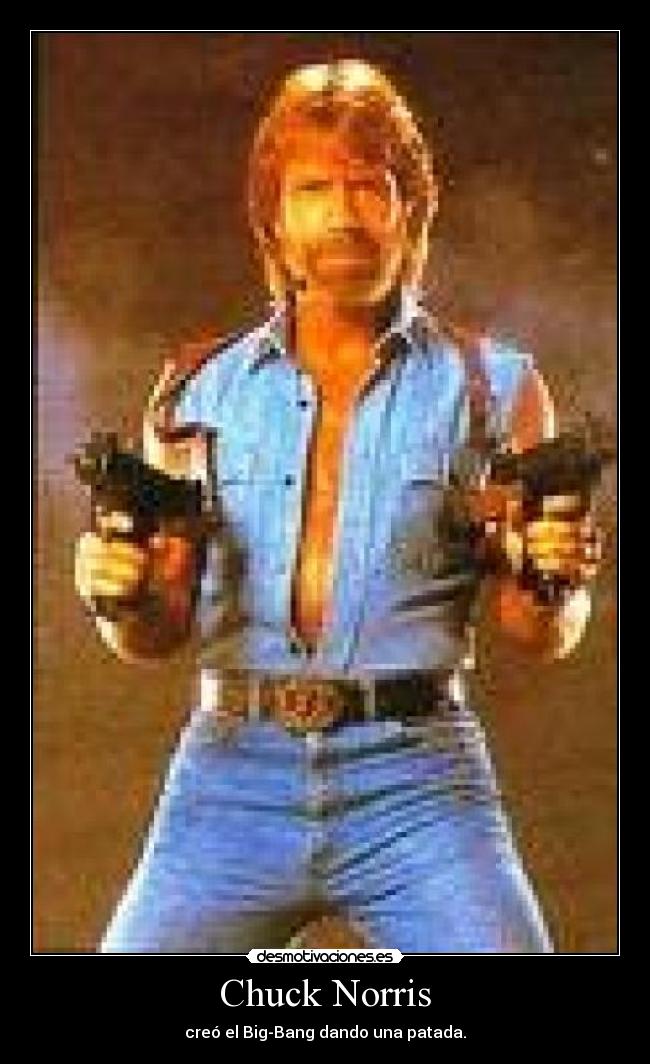 carteles chuck norris desmotivaciones