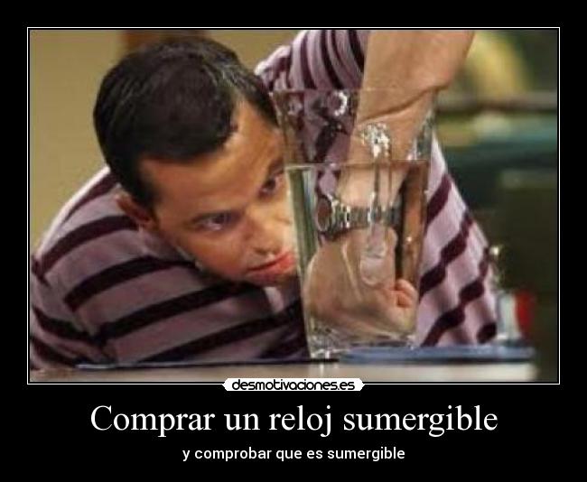Comprar un reloj sumergible -