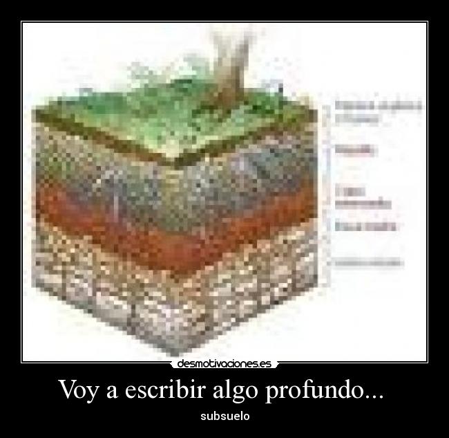 Voy a escribir algo profundo...  - 