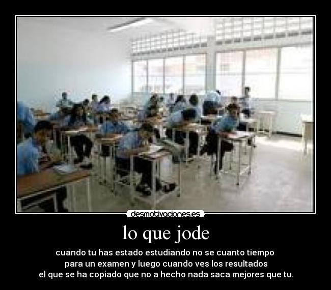 lo que jode - 