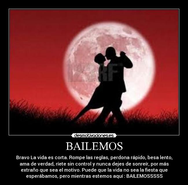 carteles bailemos desmotivaciones