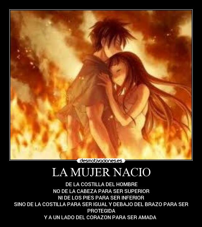 LA MUJER NACIO -