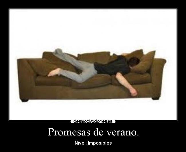 Promesas de verano. - Nivel: Imposibles