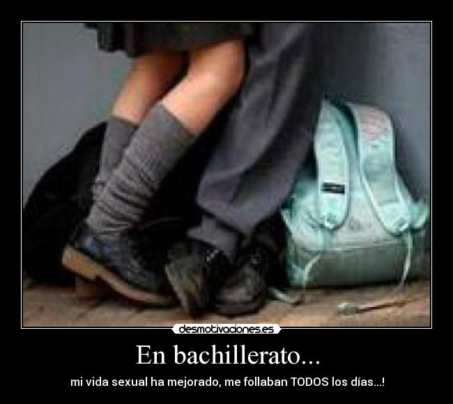 En bachillerato... - 