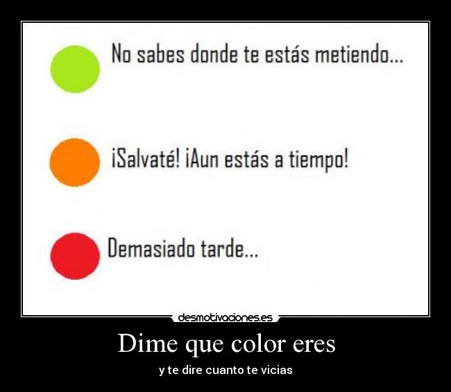 Dime que color eres - 