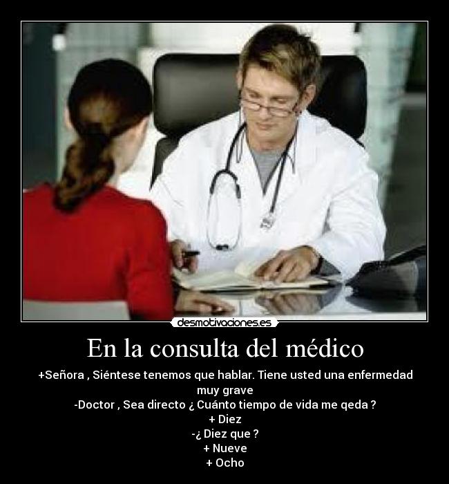 En la consulta del médico -
