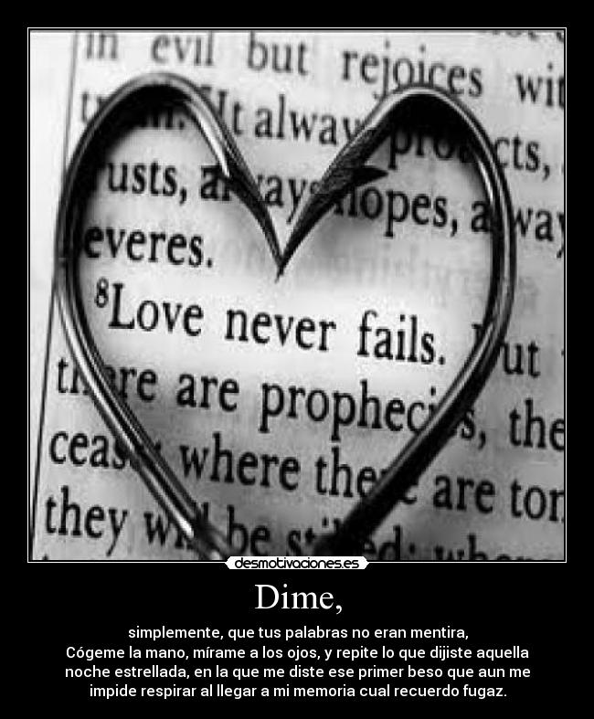 carteles the love never fails desmotivaciones