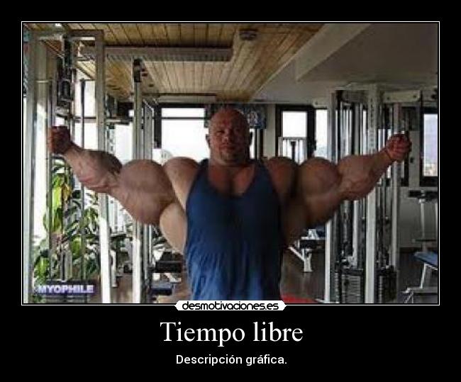 Tiempo libre - Descripción gráfica.