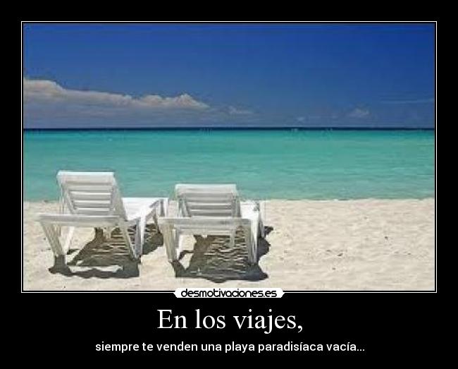 carteles viajar desmotivaciones