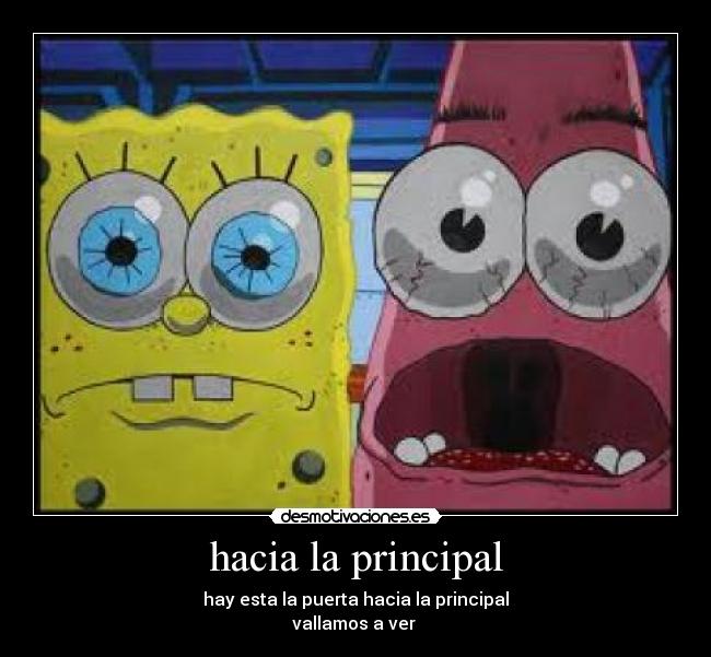 carteles bob esponja desmotivaciones