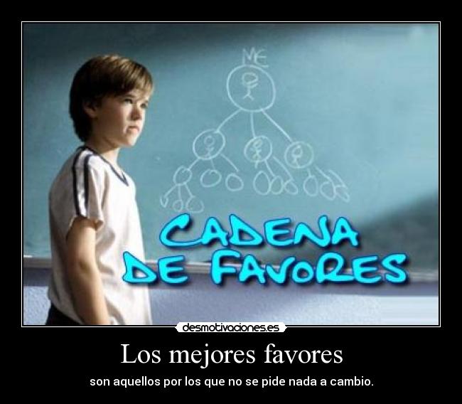 Los mejores favores - 