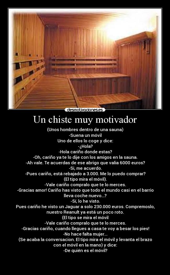 Un chiste muy motivador - 