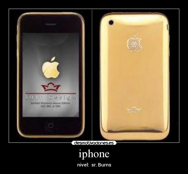 iphone - nivel: sr. Burns