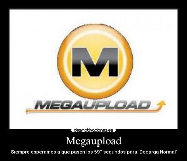 Megaupload - Siempre esperamos a que pasen los 59 segundos para Decarga Normal