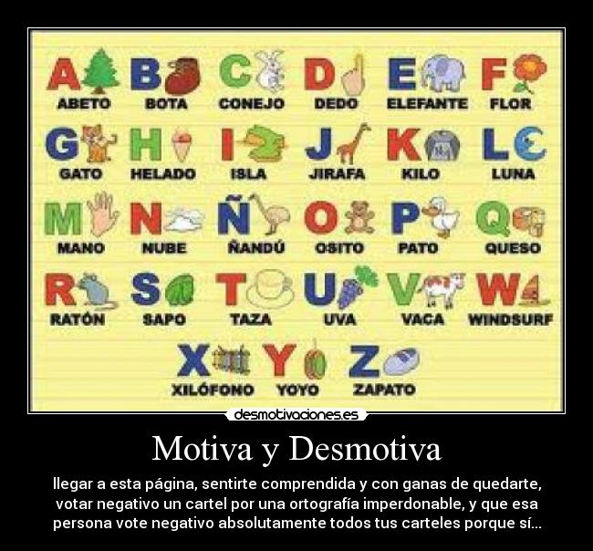 Motiva y Desmotiva -