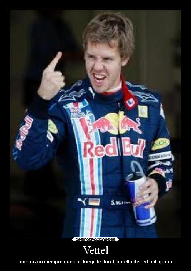 carteles vettel desmotivaciones