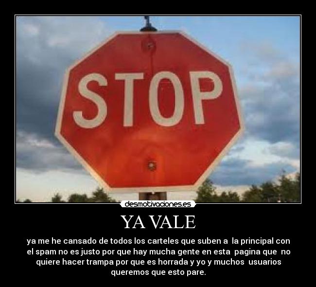 YA VALE -
