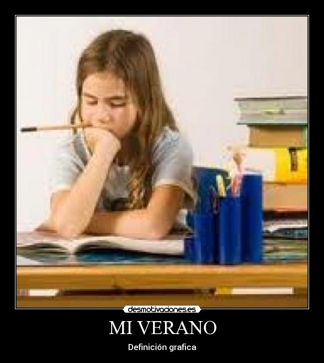 MI VERANO - Definición grafica