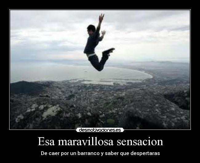 Esa maravillosa sensacion -