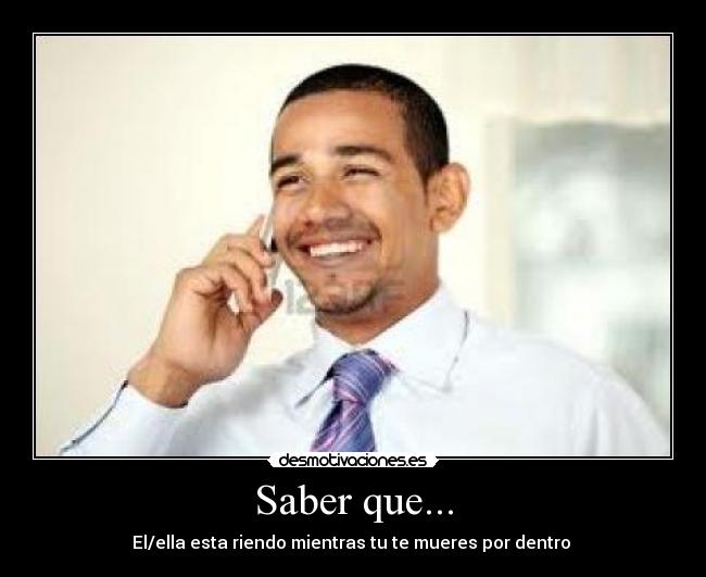 Saber que... - 