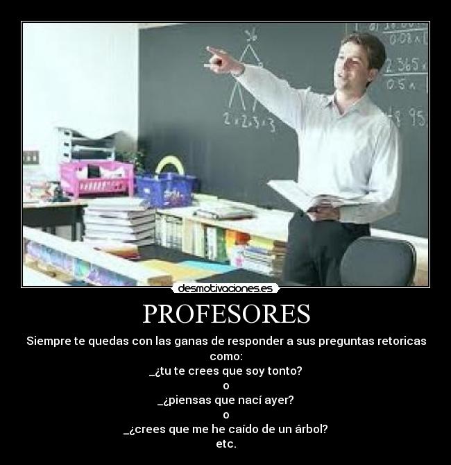 PROFESORES - 