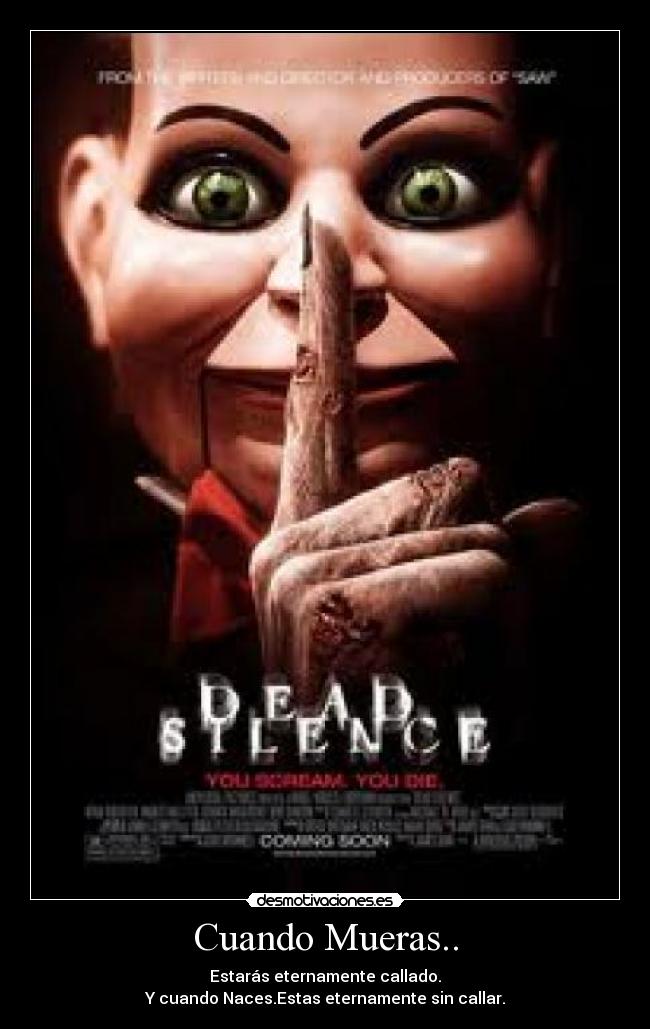Cuando Mueras.. -