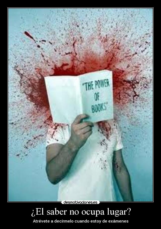¿El saber no ocupa lugar? - 