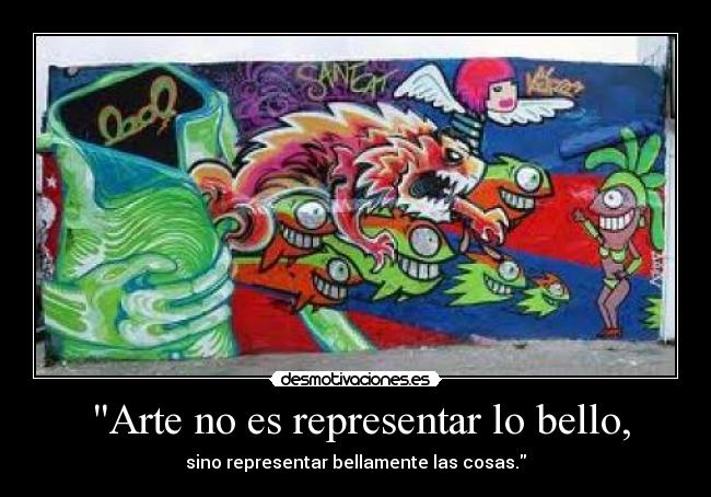 carteles arte arte desmotivaciones