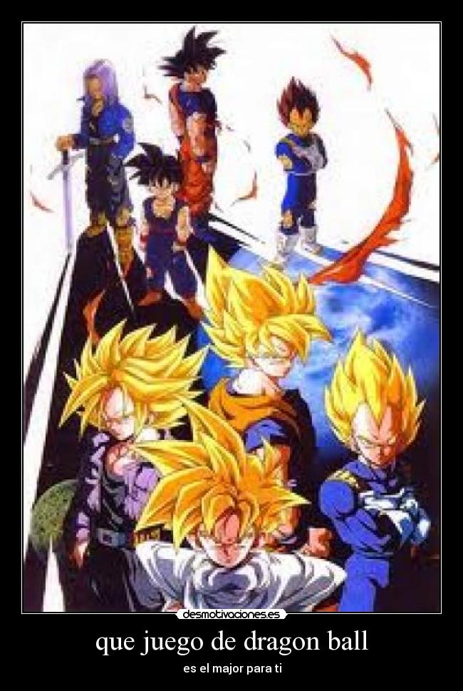 que juego de dragon ball - es el major para ti