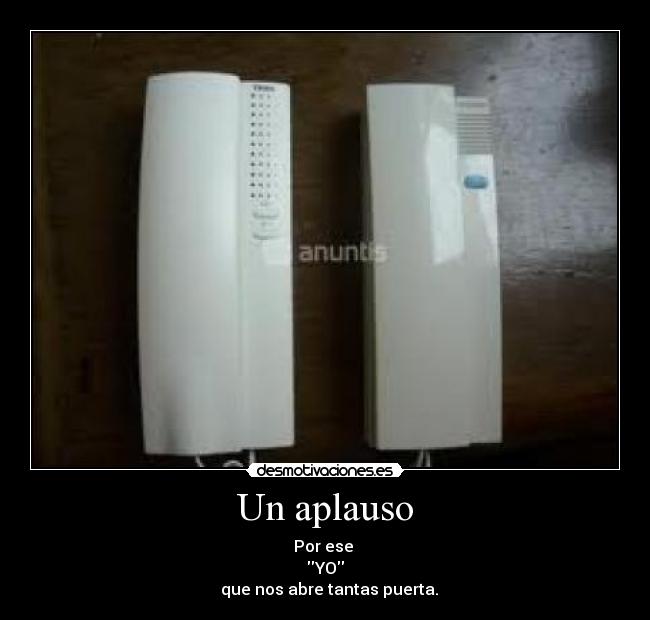Un aplauso - 
