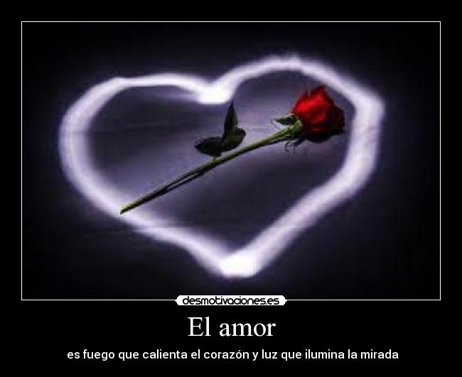 El amor -