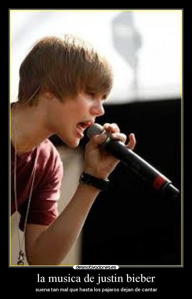 la musica de justin bieber - 