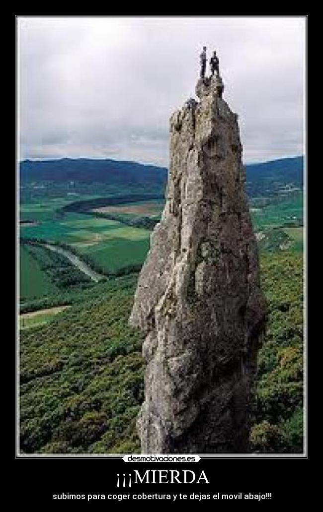 ¡¡¡MIERDA -