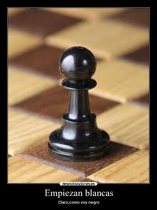 Empiezan blancas -