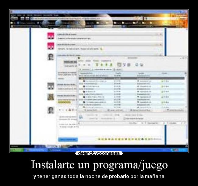 Instalarte un programa/juego - 