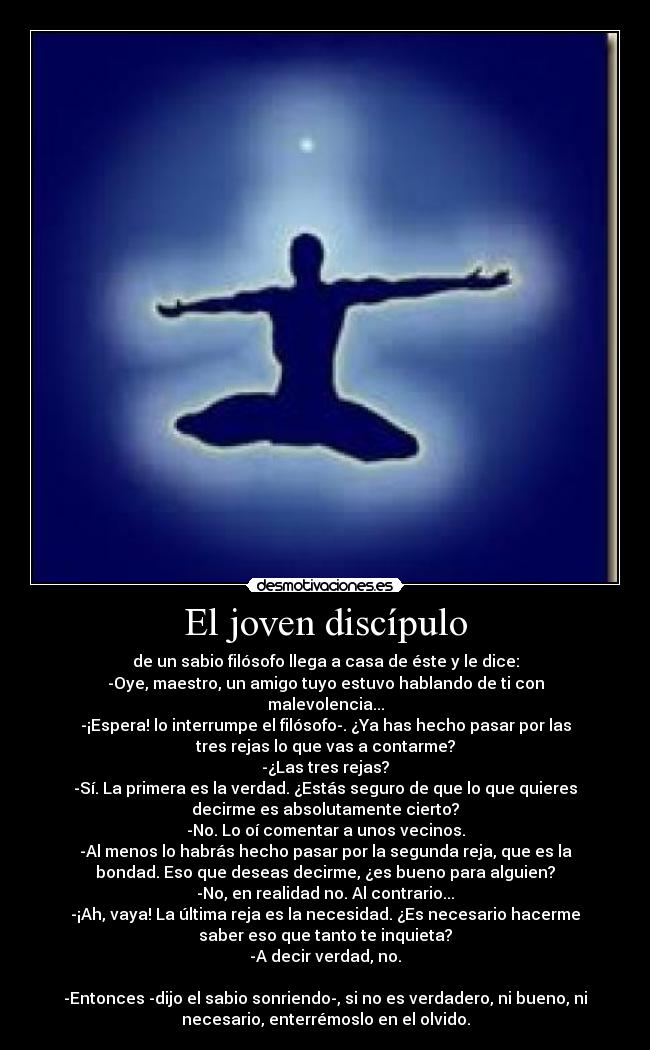 El joven discípulo -