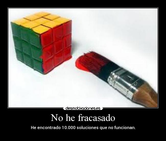 carteles fracasado desmotivaciones