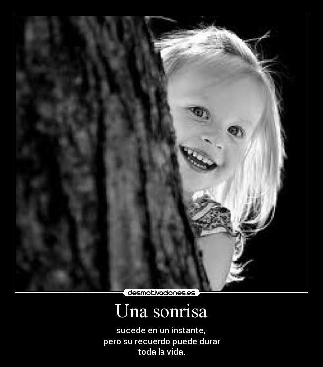 Una sonrisa - 