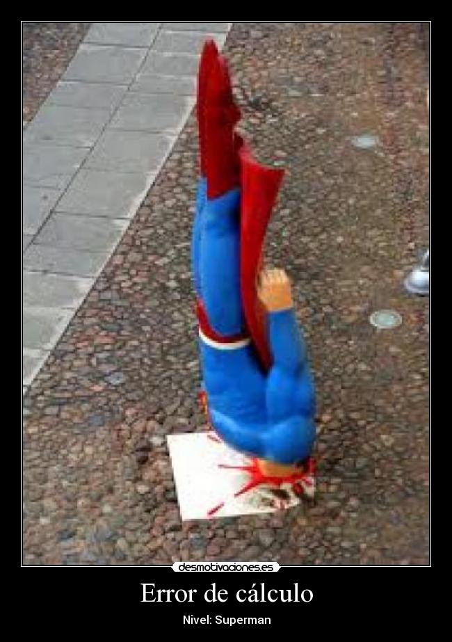 Error de cálculo -