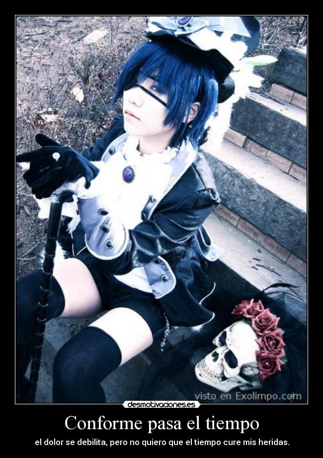 Conforme pasa el tiempo - el dolor se debilita, pero no quiero que el tiempo cure mis heridas.
