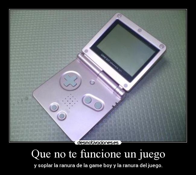 carteles game boy juego ranura desmotivaciones